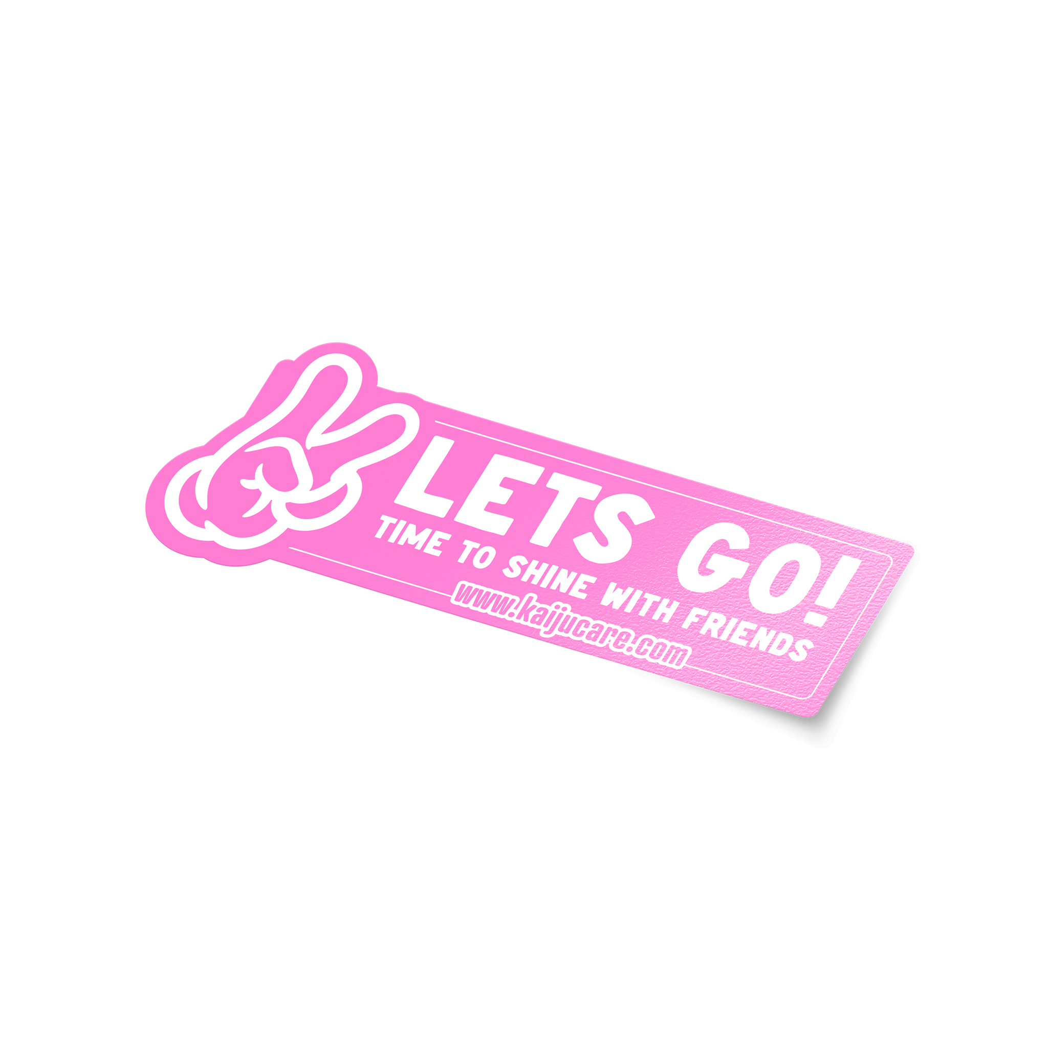 Lets go! Slap Sticker